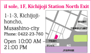 il sole, 1F, Kichijoji Station North Exit